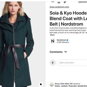 Designer Winter Wool Coat